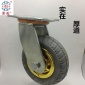 4寸5寸6寸8寸灰胶烽火静音轮子 活动固定刹车手推车工业脚轮